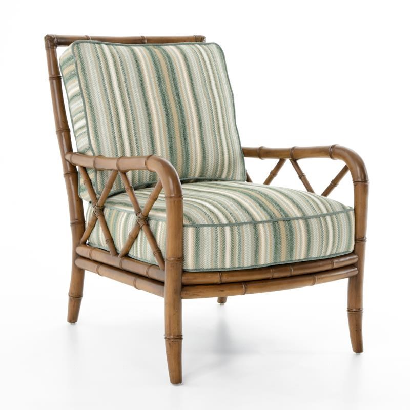 Tommy Bahama Home Ivory Key 157611 Heydon Chair with Bamboo Style